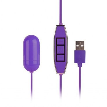 NMC Powerful X USB Mini Vibrator, фиолетовое