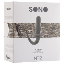 Shots Toys Sono Butt Plug №12, серая