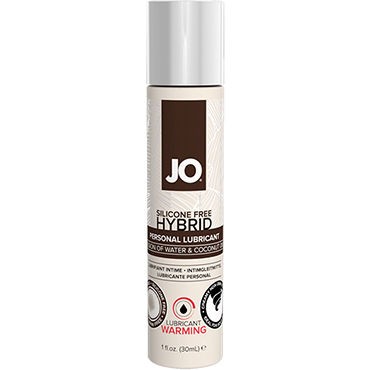 JO Silicone Free Hybrid Warming, 30 мл