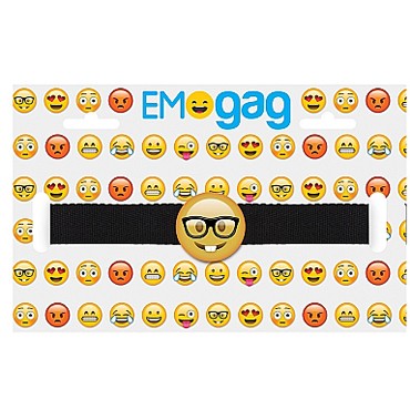 Shots Nerd Emoji, желтый