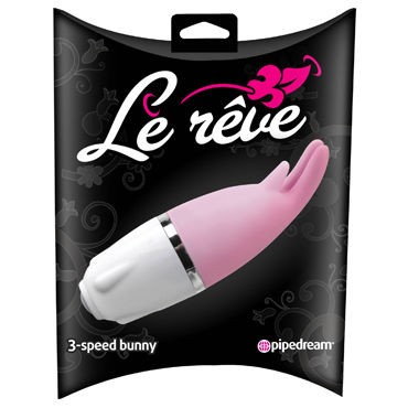 Pipedream Le Reve 3 Speed Bunny, розовый