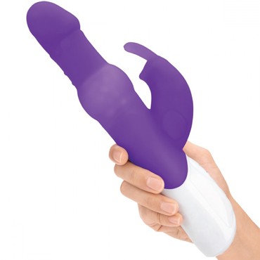 Rabbit Essentials Pearls Rabbit Vibrator, фиолетовый
