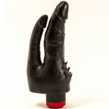 Биоклон Анально-вагинальный вибратор, черный