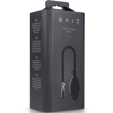 Saiz Clitoris Pump Basic, прозрачный/черный