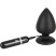 You2Toys Black Velvets Vibrating Plug, черная