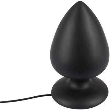 You2Toys Black Velvets Vibrating Plug, черная