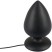 You2Toys Black Velvets Vibrating Plug, черная