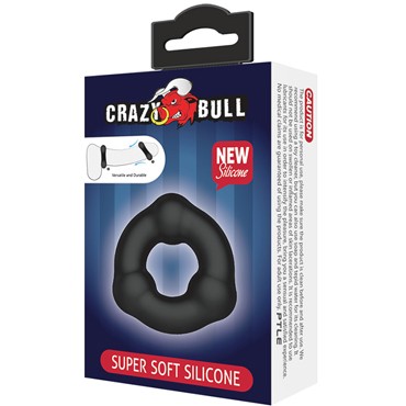 Baile Crazy Bull Super Soft Slilicon, черное