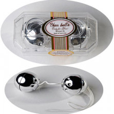 Sextoy шарики вагинальные, серебряные