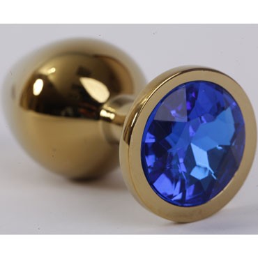 4sexdream Анальная ювелирка L, золотой/синий