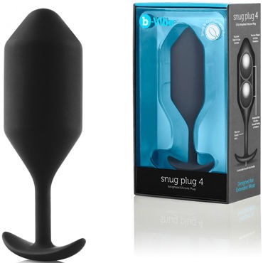 B-Vibe Snug Plug 4, черная