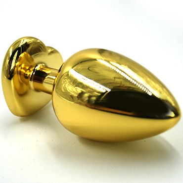 Kanikule Большая анальная пробка, золотая