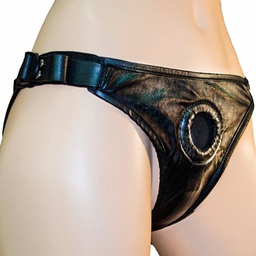 Биоклон Harness (S) Woman - Cuba 6,7", черный/телесный