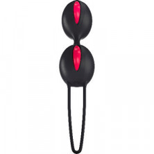 Fun Factory Smartballs Duo, черно-красный