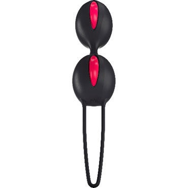 Fun Factory Smartballs Duo, черно-красный