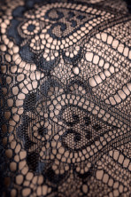 Candy Girl Платье с открытой спиной, чёрное