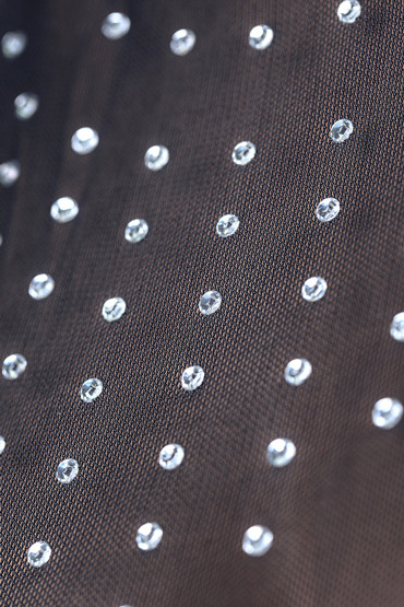 Candy Girl Платье с открытой спиной, чёрное