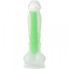 Toyfa Beyond Dick Glow, прозрачно-зеленый