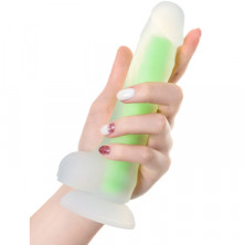Toyfa Beyond Dick Glow, прозрачно-зеленый