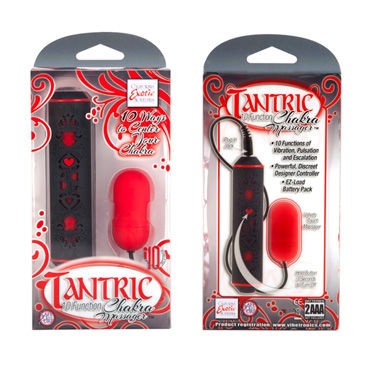 California Exotic Tantric 10-Function Chakra, красный