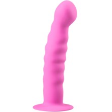 Easytoys Silicone Suction Cup Dildo, розовый