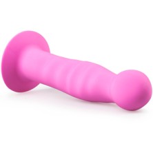Easytoys Silicone Suction Cup Dildo, розовый