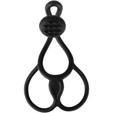 You2Toys Ball/Cock Ring & Clitoris Stimulator, черное