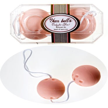 Sextoy шарики вагинальные, телесные